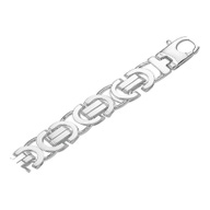Treasure Collection TC-23294 Zilveren herenarmband koningsschakel 7,5 mm