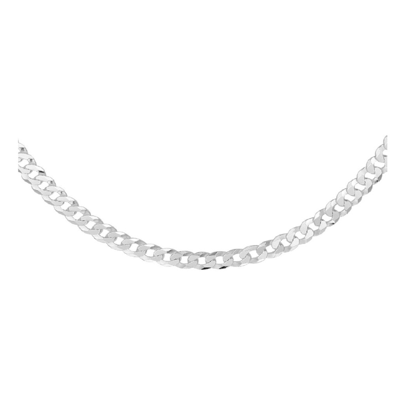 Treasure Collection L635 Zilveren gourmet ketting heren 5,4 mm