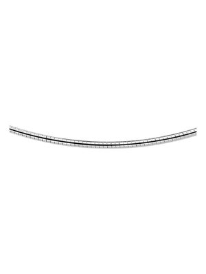 Treasure Collection TC-16013 Zilveren 2 mm omega collier