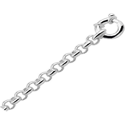 Treasure Collection TC-881563 Zilveren jasseron ketting 7 mm