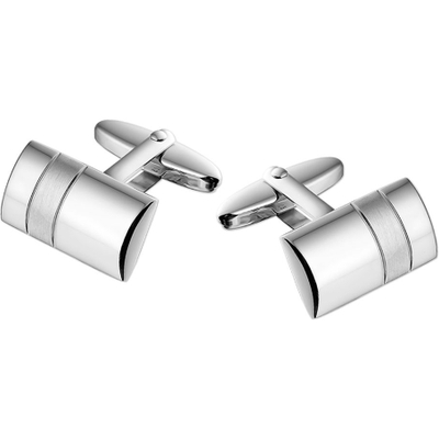 manchetknopen polimat zilver gerhodineerd