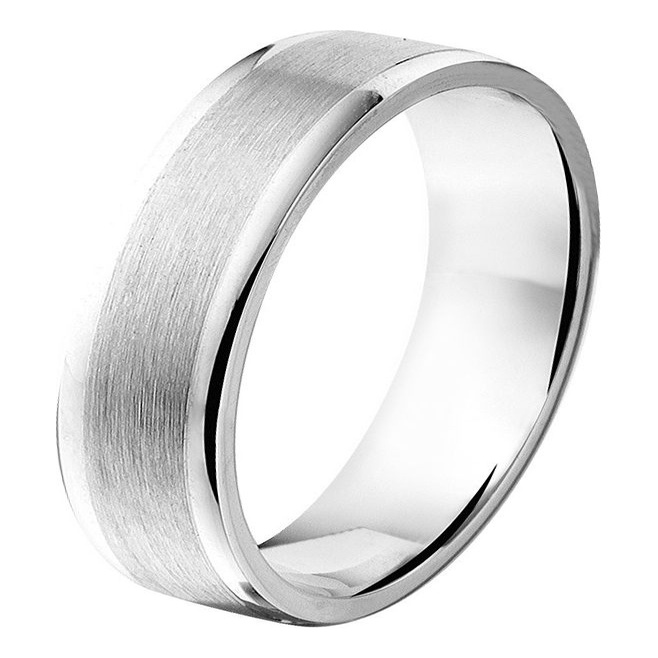 Treasure Collection TC-49061 Zilveren herenring 5 mm