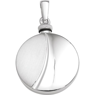 urnhanger polimat zilver gerhodineerd