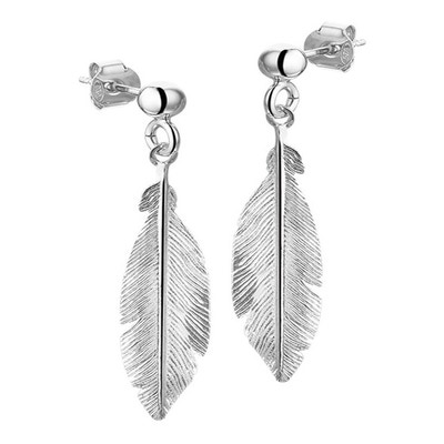 oorhangers veer zilver gerhodineerd