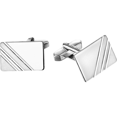 manchetknopen polimat gediamanteerd zilver gerhodineerd