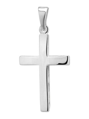 hanger kruis zilver gerhodineerd