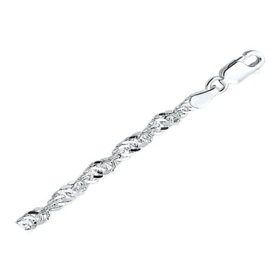 collier singapore 36 mm 45 cm zilver gerhodineerd