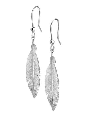 oorhangers veer franse haak zilver gerhodineerd