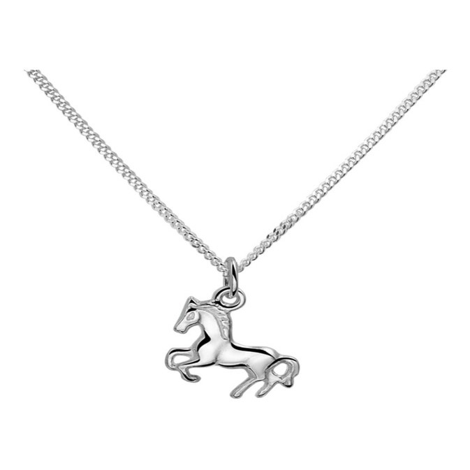 Treasure Collection TC-43151 Zilveren ketting paard