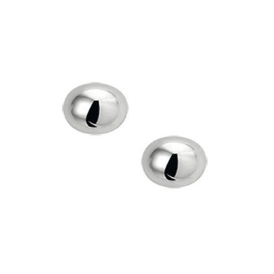 Treasure Collection TC-42289 Zilveren oorknoppen halfbol