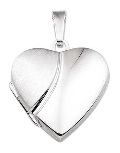 Treasure Collection TC-42606 Zilveren medaillon hart