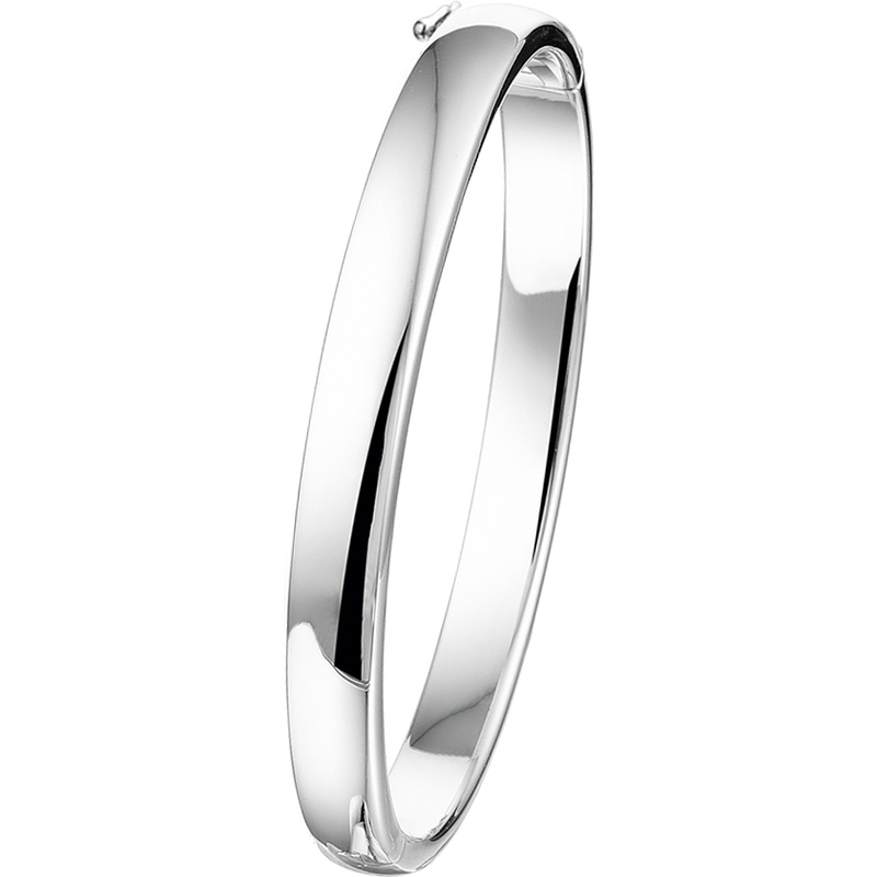 885287 Zilveren slavenarmband 7 mm