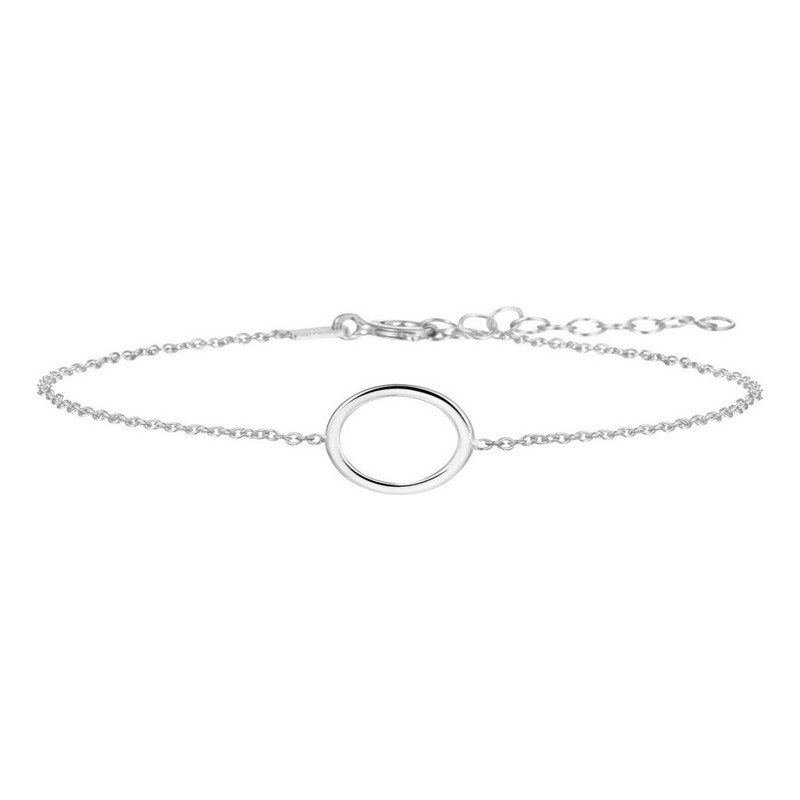 Treasure Collection TC-42981 Zilveren armband met open cirkel