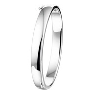 Treasure Collection TC-23015 Massieve zilveren slavenarmband 6 mm