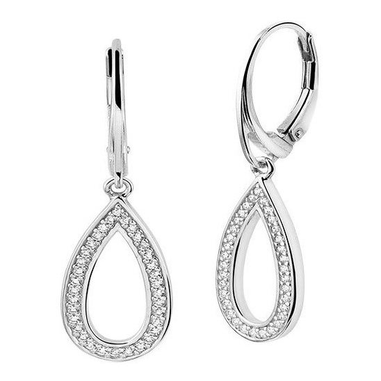 Treasure Collection TC-44870 Zilveren oorhangers zirkonia C255