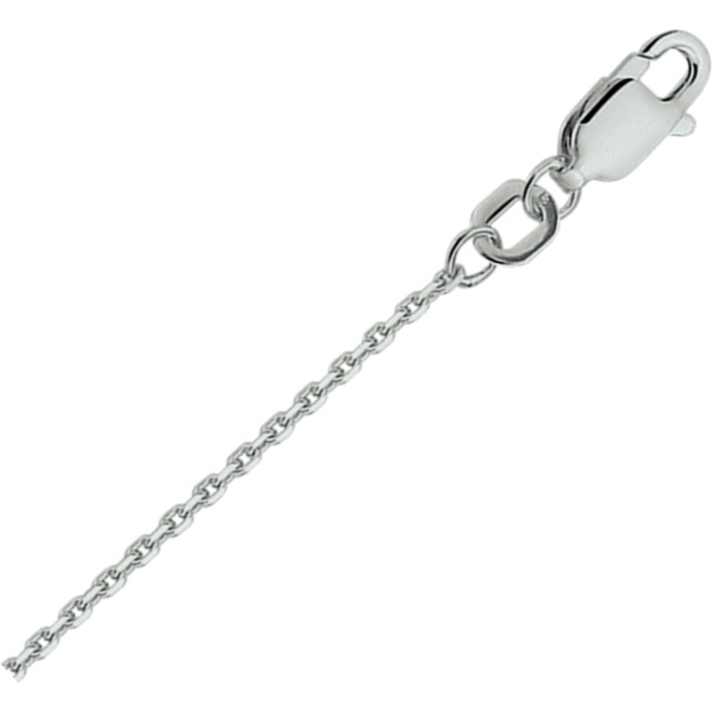 TC-20623 Zilveren 1,3 mm anker basisketting