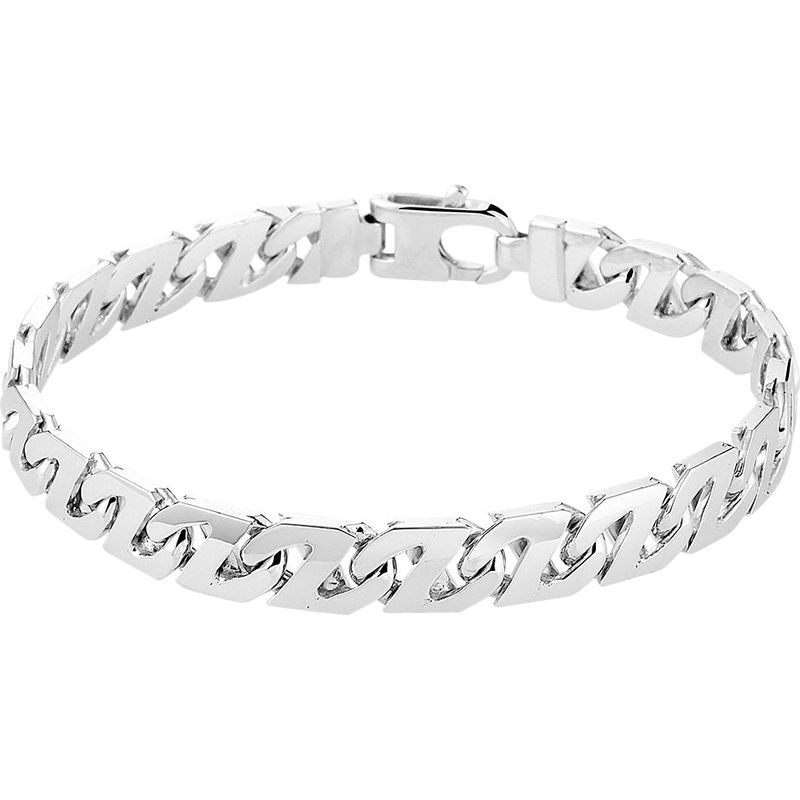 Treasure Collection 882900 Zilveren gourmet schakelarmband 8,2 mm