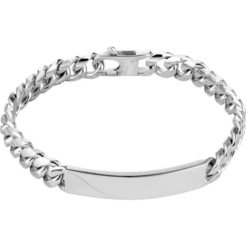 Treasure Collection 882904 Zilveren graveerarmband 8,5 mm