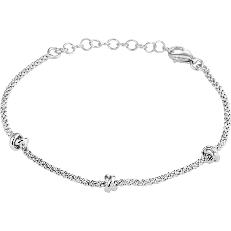 Treasure Collection 882895 Zilveren armband met knopen