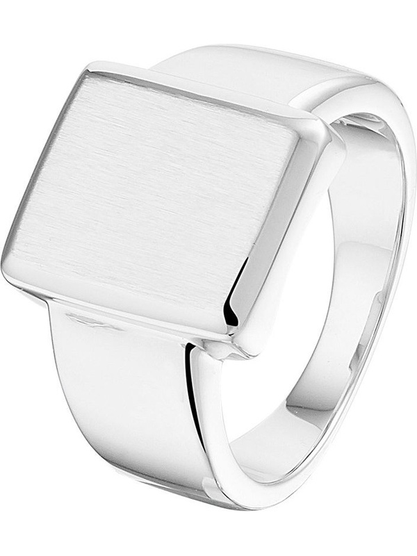 Treasure Collection TC-52272 Zilveren graveerring gediamanteerd 12 mm L612