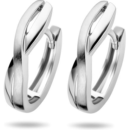 Treasure Collection TC-55959 Zilveren klapoorringen 17 mm