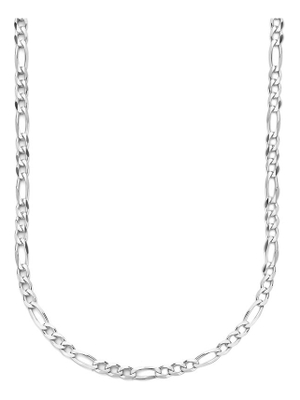 figaro 40 mm zilver gerhodineerd