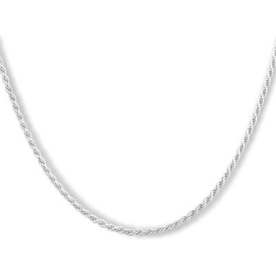 koord 17 mm zilver gerhodineerd
