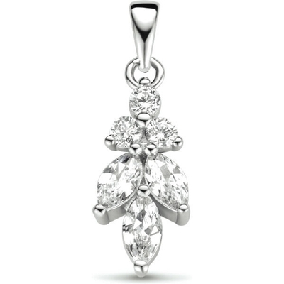 hanger zirkonia zilver gerhodineerd