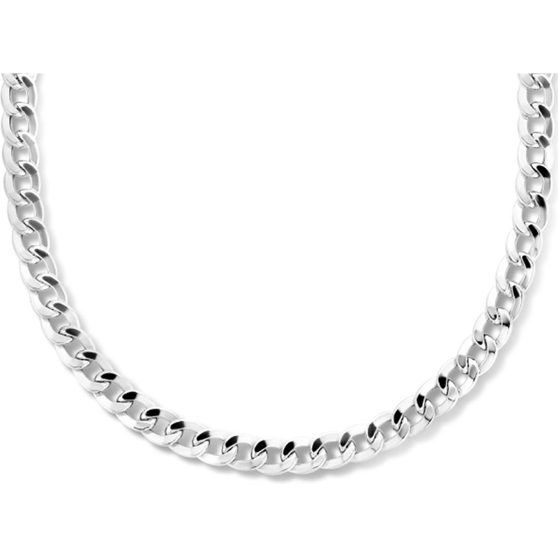 Treasure Collection 882860 Zilveren gourmet schakelketting 6 mm
