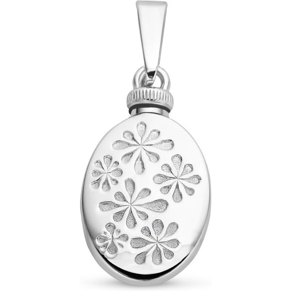 Treasure Collection 883228 Zilveren urnhanger bloemen