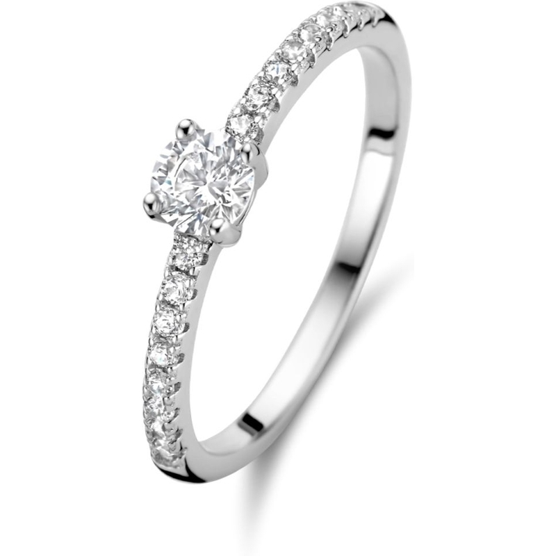 Treasure Collection 883381 Zilveren ring met zirkonia