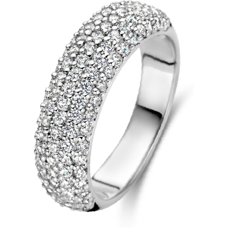 884351 Zilveren ring met zirkonia 6,5 mm