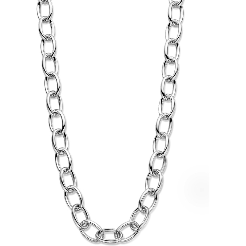 885043 Zilveren anker schakelketting 11,5 mm