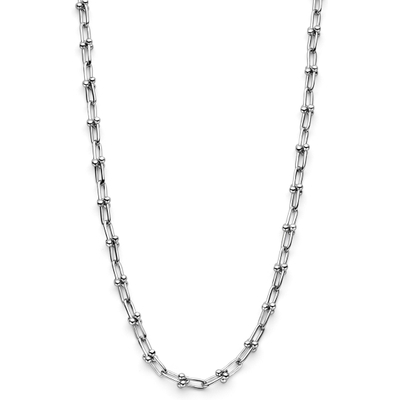 collier 65 mm 43 cm zilver gerhodineerd