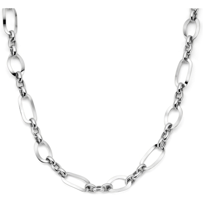 collier 115 mm 46 cm zilver gerhodineerd