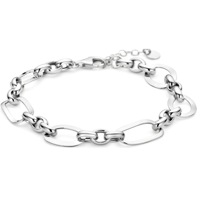 armband 115 mm 20  3 cm zilver gerhodineerd
