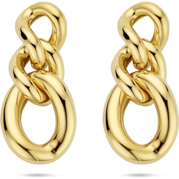 Treasure Collection 883716 Goudkleurige oorhangers schakels