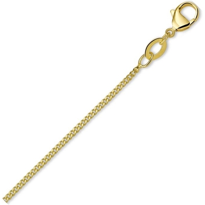 Treasure Collection TC-36652 goudkleurige basisketting gourmet 1,4 mm