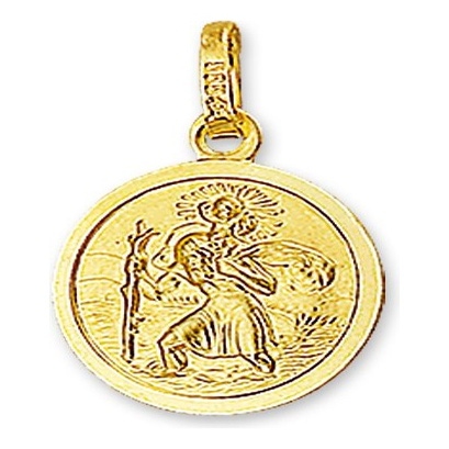 Treasure Collection TC-48463 14 karaat gouden hanger Christoffel