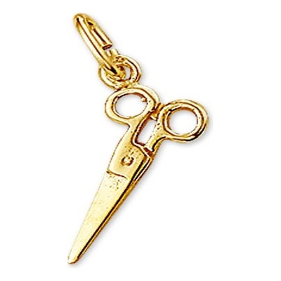 hanger schaar 14K geelgoud