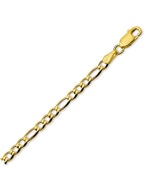 Treasure Collection TC-46176 14 karaat gouden collier figaroschakels 3,0 mm