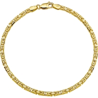 Treasure Collection TC-882096 14 karaat gouden koningsarmband 2,5 mm