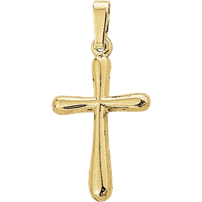 hanger kruis 14K geelgoud