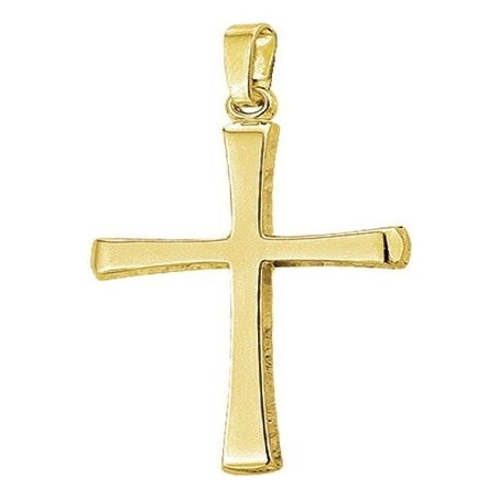 Treasure Collection TC-52166 14 karaat gouden hanger met kruis 29 mm