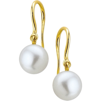 oorhangers parel franse haak 14K geelgoud