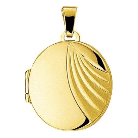 Treasure Collection TC-881621 14 karaat gouden medaillon 23,5 mm