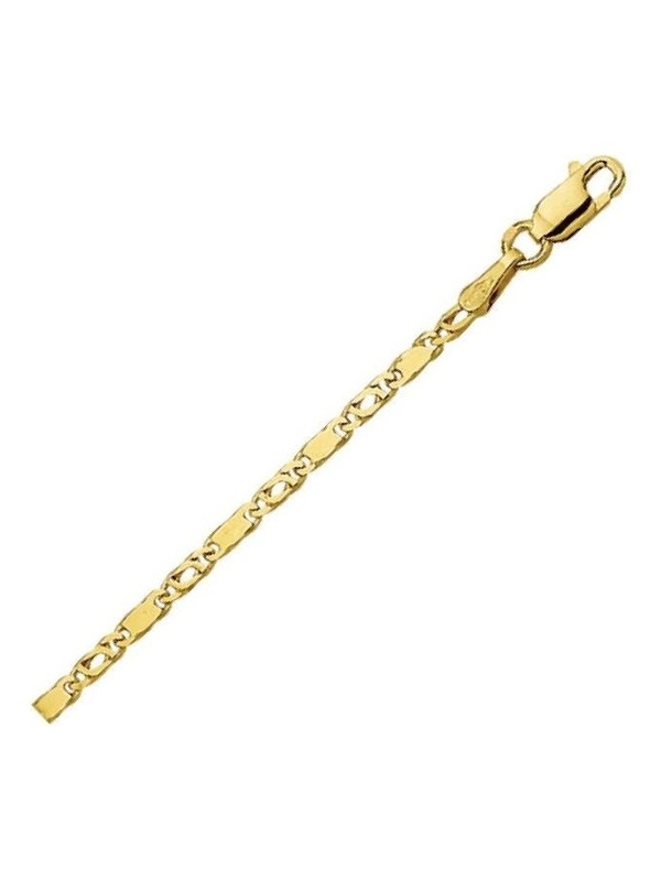 The House Of Jewels THOJ2485 14 karaat gouden valkenoog armband 2,1 mm