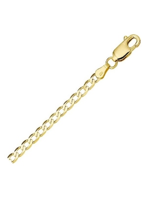 Treasure Collection TC-24768 14 karaat gouden gourmet armband 3,3 mm