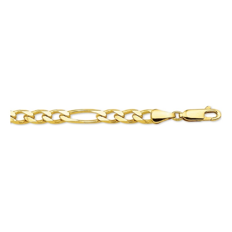 Treasure Collection TC-24828 14 karaat gouden figaro collier 4,6 mm