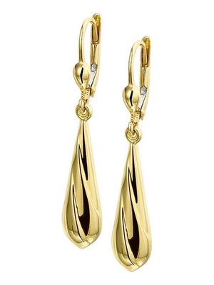 oorhangers brisur haak 14K geelgoud